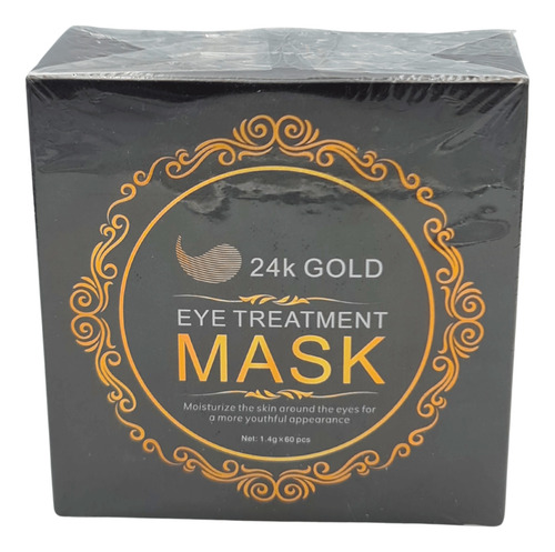 Parches Hydrogel Contorno Ojos 24k Antiarrugas Hidrata 60 Pz