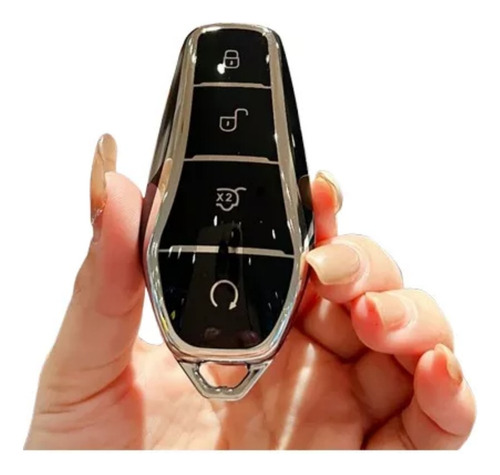Para Protector Funda Llave Auto Byd 4 Botones