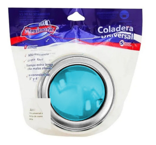 Coladera Universal Push Membrana Zero 2249a Paquete 24 Pzas