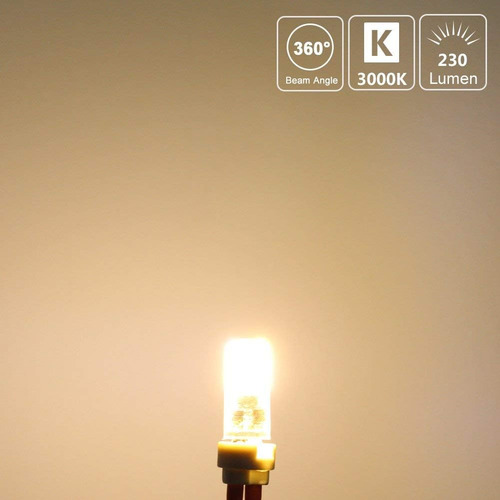 Dicuno G4 3w Led Luces De Luz Blanca Cálida De 12v A 20w ~