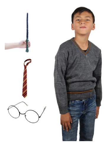 Suéter De Mago Estilo Harry Potter Para Niños