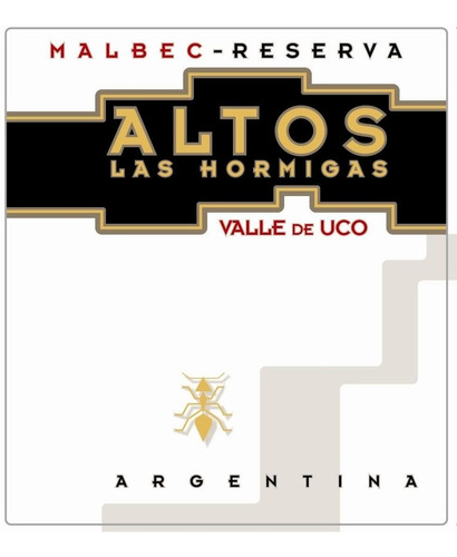 Vino Altos Las Hormigas Malbec Reserve Valle De Uco X 6