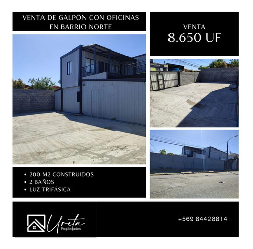 Bodega Con Oficinas Frente A Parque Lo Galindo