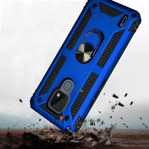 Imagen 7 de 9 de Funda Anillo Magnetica Case Uso Rudo Para Modelos Motorola