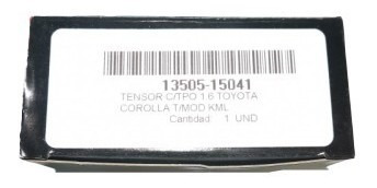 Tensor Correa De Tiempo Toyota Corolla 1.6l
