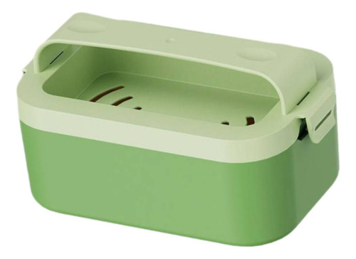 4 Caja De Jabón Espumoso Contenedor De Almacenamiento De