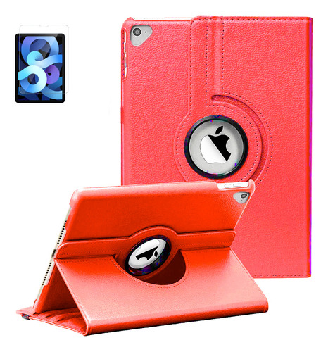 Funda Para iPad Air 2 Giratoria 360º Premium + Vidrio 