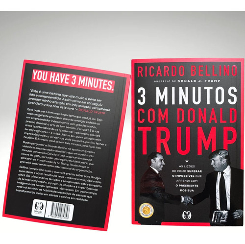 Livro 3 Minutos Com Trump - Descubra Os Segredos De Um Líder Visionário, Como Ele Superou Desafios E Como Você Pode Aplicar Isso Na Sua Jornada Pessoal