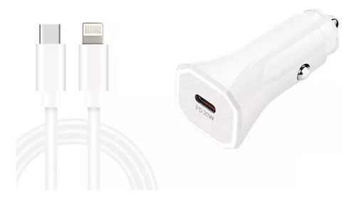 Cargador Auto Certificado 20w+ Cable Para iPhone 11 12 13 14