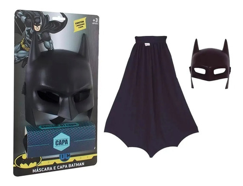Máscara E Capa Batman Rosita