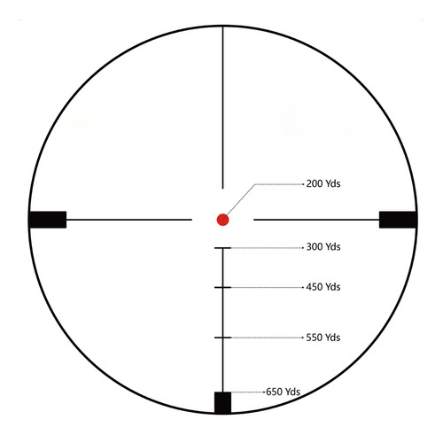 Luneta Vector Optics Hugo 3-12x44gt Sfp Purgada Nitrogênio