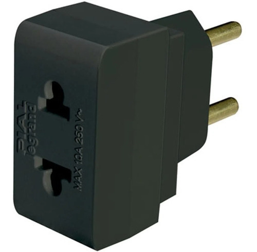 Adaptador universal Pial 2p, 10 A, 250 V, Pt Ref 690664 250