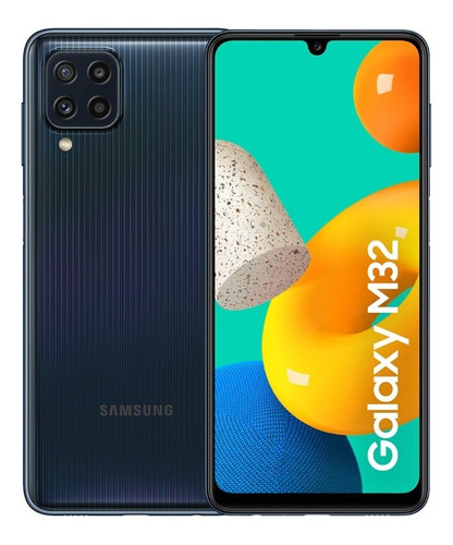 Celular Samsung Galaxy M32 128gb + 6gb Ram Dual Sim Negro