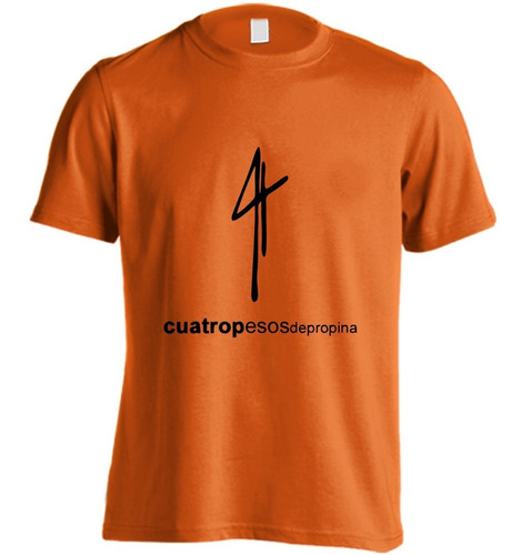 Remera Cuatro Pesos De Propina #05 Artesanal Planta Nuclear