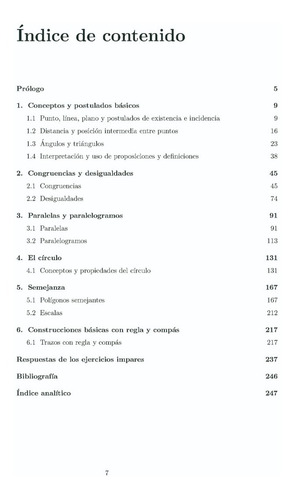 Geometría Plana Editorial Trillas