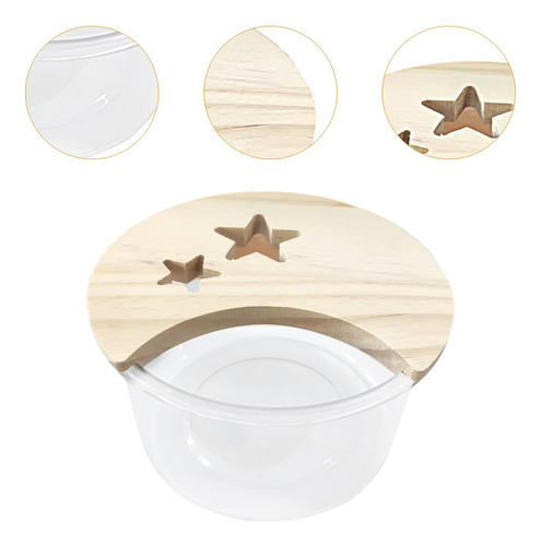 Caja De Baño De Arena Para Hámster, Redondo Pequeño