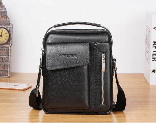 Maletín De Hombre Retro Venas Bolso Bandolera Bandolera