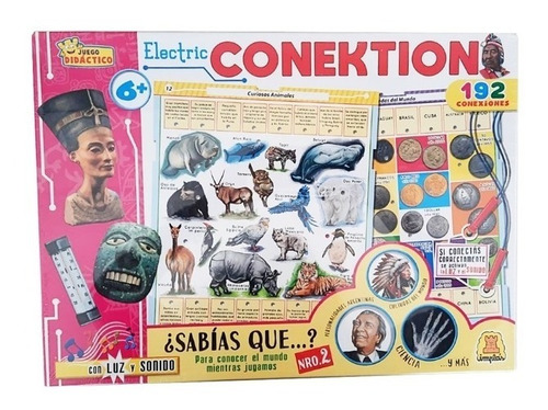 Juego De Mesa Electric Conektion Sabias Qué? N°2 Implas 366