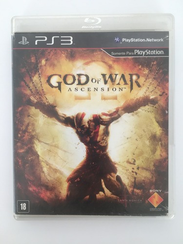 Jogo God Of War Ascencion Ps3 Mídia Física (Usado)