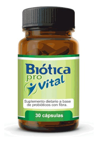 Biótica Pro Vital- Probióticos Con Fibra 30 Cápsula