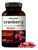 Comprar Cranberry Arandano Rojo Americano Concentrado Capsulas Nutrición Mucilago Local Estudios Ambiental Orina Diabetico Urinario Naturalidad Bioactivo