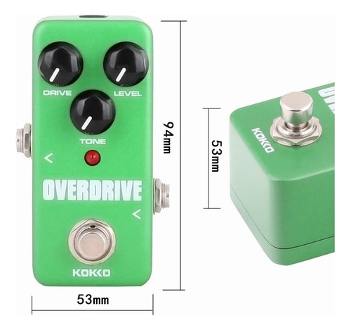 // Pedal De Guitarra, Mini Compacto Com Para Atraso
