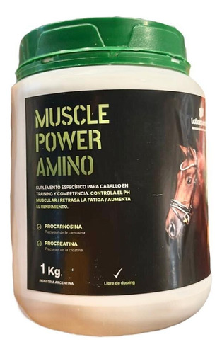Suplemento Para Caballos Muscle Power Amino 1kg Laboquimica