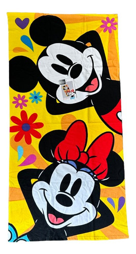 Toalla De Playa Disney Mickey Y Minnie Mouse