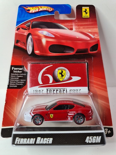 Hot Wheels Ferrari Racer 456m Rojo 2007 Nuevo Misrecuerdosmx