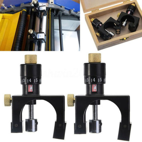 2 X Hss Magnético Cepilladora Cuchilla Ajuste De Calibre Jig