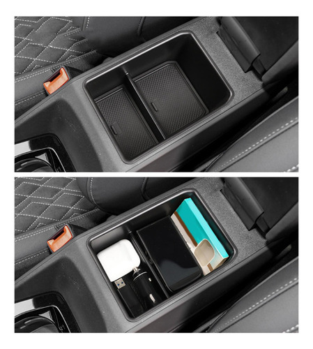 Caja De Almacenamiento Para Reposabrazos De Coche, Caja De