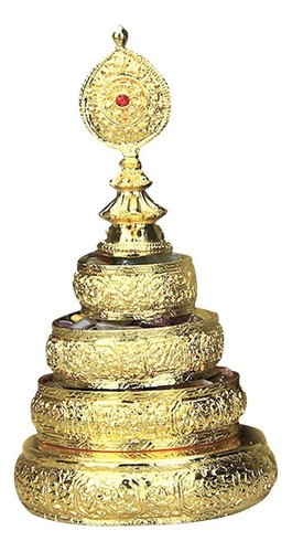 A Mandala Tibetana Oferecendo Bandeja De Maçã Mandala