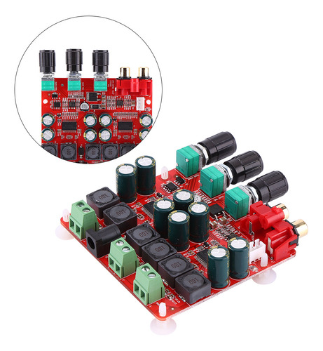 Amplificador De Potência De Subwoofer Tpa3118 Estéreo Digita