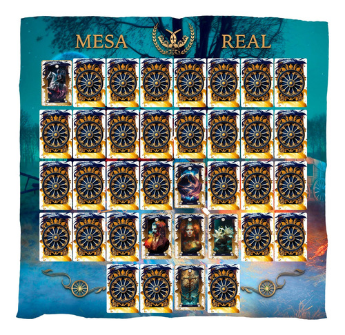Toalha Para Tarot Mesa Real Cigano Cigana Tarô Oráculo Luxo