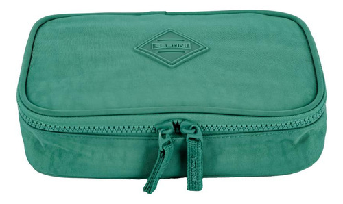 Sestini 075504-73 Estojo Escolar Especial Crinkle Box Juvenil Cor Verde jade