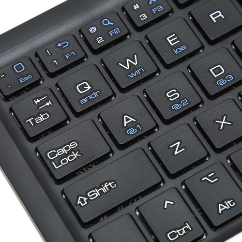 Teclado Para Tablet Ios, Sem Fio, Sensível Ao Toque, Pequeno