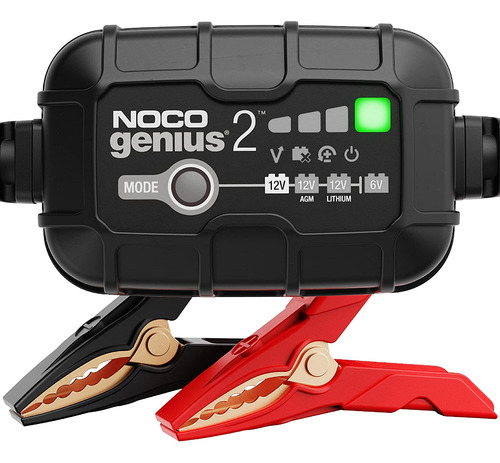 Cargador De Batería Inteligente Noco Genius2 2a P/ Automovil