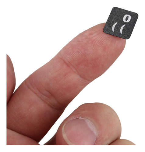 Adesivo De Teclado Com 10 Letras Russas Para Notebook E Mesa