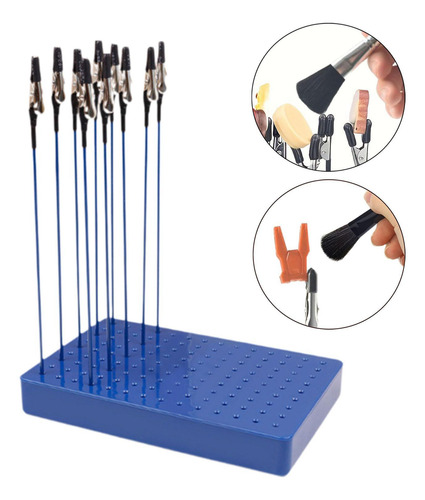 10 Piezas Clips De Pintura Soporte De Pintura Blue 10 Clips