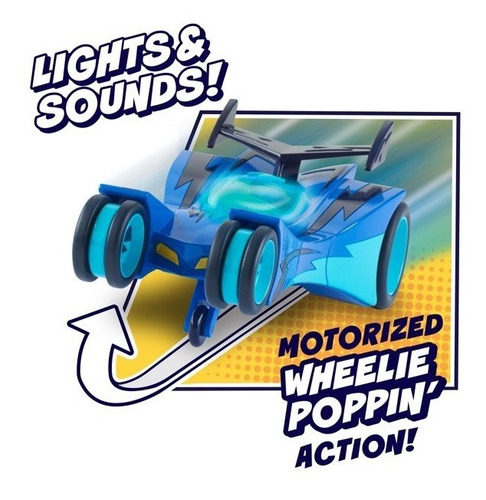 Vehículo De Pj Masks Cat-car Con Luces Y Sonidos