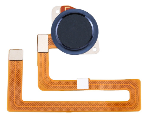 Cable Flexible Azul Con Sensor De Huellas Dactilares Para Mo