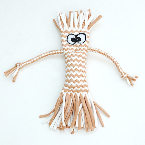 Juguete De Cuerda De Algodón Con Nudo For Mordeduras,