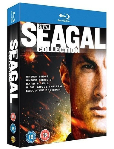 Steven Seagal Collection 5 Blu Ray Nuevo Importado En Stock