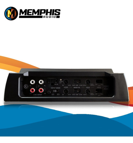 Amplificador Memphis Srx300.4v 600w Max 300w Rms 4 Canales