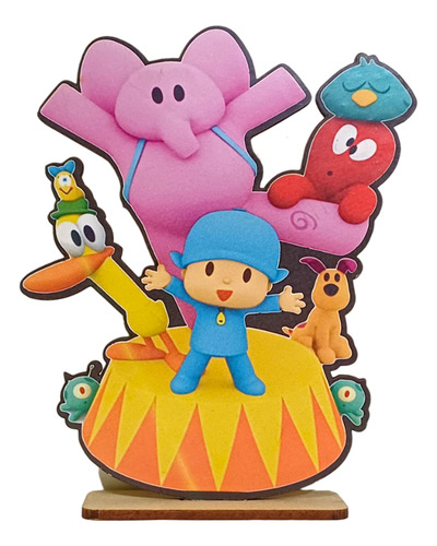 Centros Pocoyo Fibrofácil X10u