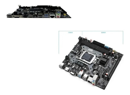 Imagem 4 de 8 de Kit Intel Core I5 2500 3.3 Ghz + Placa H61 1155 + 8 Gb 1600