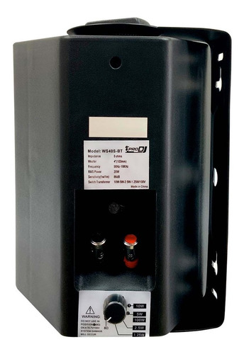 Imagen 2 de 4 de Parlantes Altavoz Ambiental Pro Dj Ws40s-bt Por Par