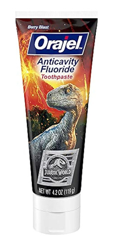 Orajel Jurassic World Pasta De Dientes Con Flúor Anticaries,