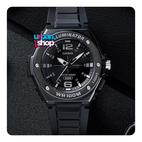 Reloj Casio Mwa 100hb Iluminacion Led Sumergible 100m