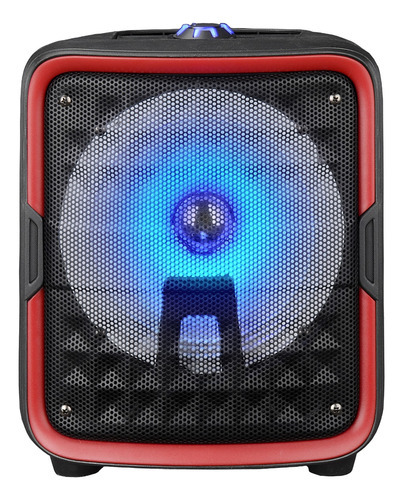 Bocina Bluetooth Potente 2x6.5pulgada Remate Supersonic Azul Color Rojo